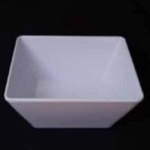 ENSALADERA MELAMINA CUADRADA BLANCA- CLUB IMPORT