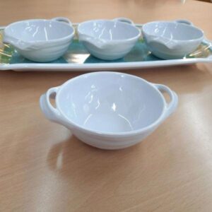 BOWL CON ASAS MELAMINA 15 X 13 X 5,5 CM- CLUB IMPORT