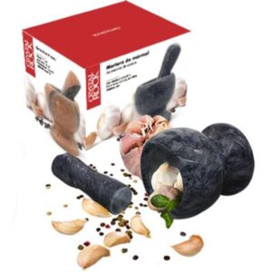 MORTERO (MARMOL) GRANDE (11CMX10X6.5CM) C.ROCK