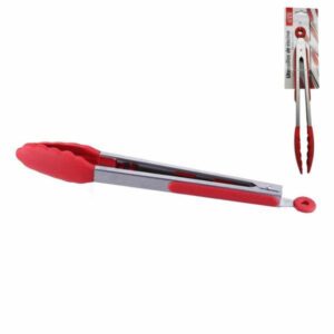 PINZA GASTRONOMICA MULTIUSO ACERO PUNTA SILICONA  40 CM C.ROCK