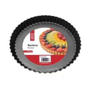 TARTERA REDONDA 21*3CM ANTIADHERENTE C.ROCK