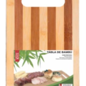 TABLA DE BAMBU 26*16*08 CM RECTANGULAR C.ROCK