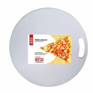 TABLA DE PIZZA PLAST 34*0.6CM BLANCO- C. ROCK