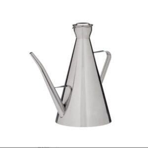 ACEITERA ALCUZA ALTA C/PICO LARGO ACERO INOXIDABLE 500 CC - C.ROCK