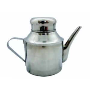 ACEITERA ALCUZA ACERO INOXIDABLE 700 CC (FORMA PAVITA) C.ROCK