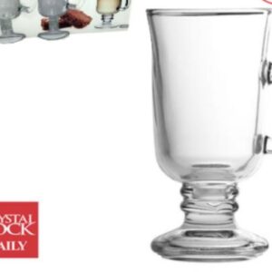 JARRITO CAFÉ MUG IRISH COFEE ( CAPUCCINO VIDRIO) 240 ML C.ROCK