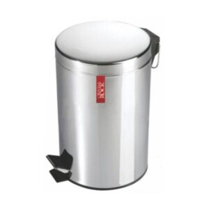 TACHO  BASURA ACERO INOX 5 L C /PEDAL C.ROCK
