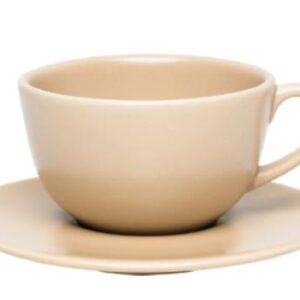 OXFORD TAZA DE TE 220 C/ PLATO UNNI MERENGUE